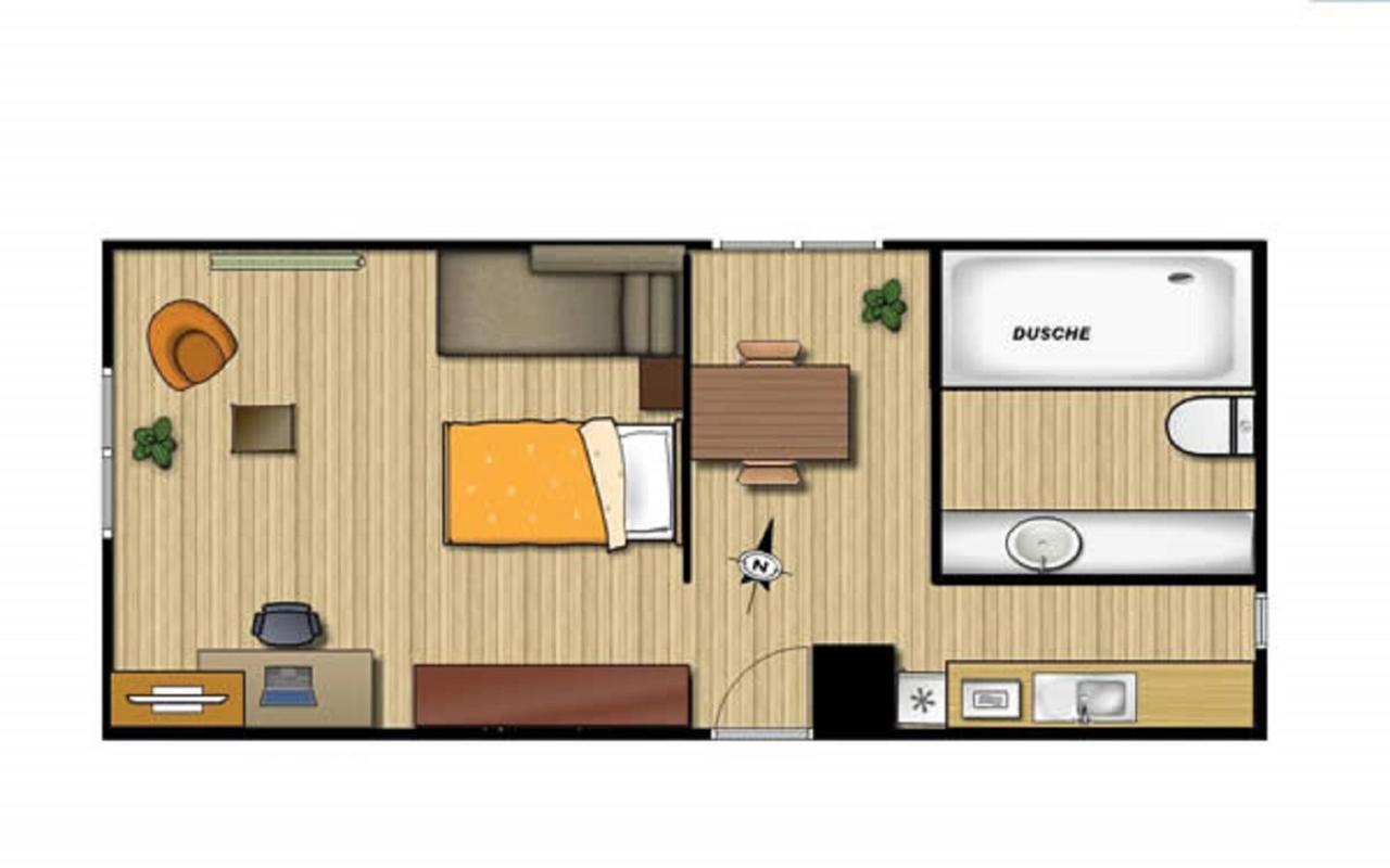 Boardinghouse Remchingen Baan Arun Apartment Ngoại thất bức ảnh
