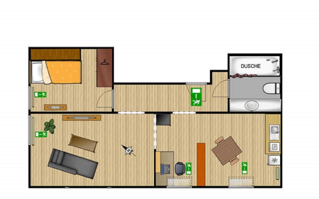 Boardinghouse Remchingen Baan Arun Apartment Ngoại thất bức ảnh